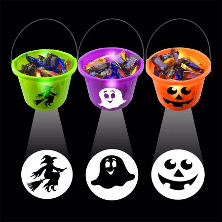 Shawshank Ledz Magic Seasons Prelit Halloween Character Projection Bucket Accessory 702685